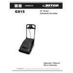 manual betco parts manual for this machine